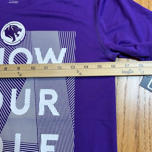 Size Boys Med Overwatch League Los Angeles Gladiators Know Your‎ Role Tee Shirt - Picture 4 of 6